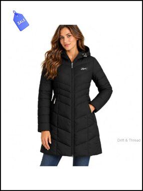 Long Quilted Puffer Jacket Hooded Packable Winter Coat Plus Size
